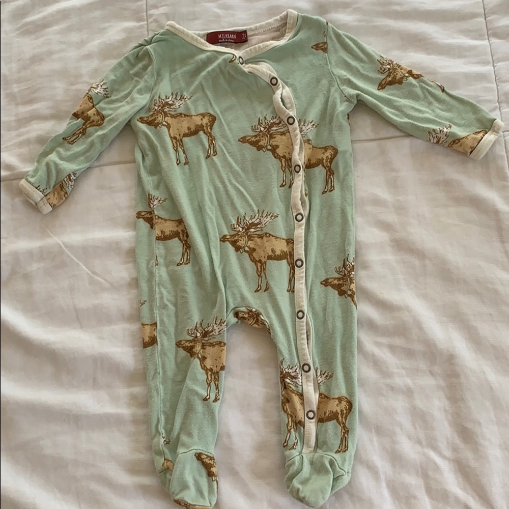 Milkbarn Moose Pajama